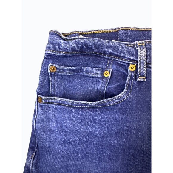 Levi‎ Denim Straight-Leg Jeans With Classic Fit & Zipper Fly Waist  36 Length 30 - Picture 5 of 14